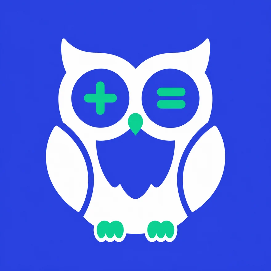 Owa the Calcowa owl, mascot for the chemistry calculators